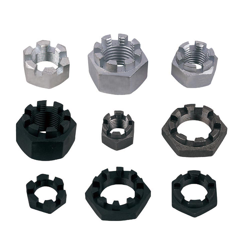 Hex Slotted Nut